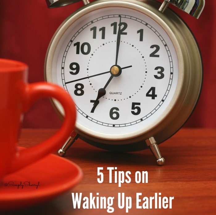 5 Tips on Waking Up Earlier