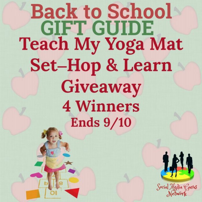 Teach My Yoga Mat Set