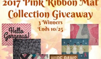 Pink Ribbon Mat Collection Giveaway