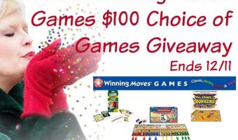 It's Not Christmas Without Winning Moves Games $100 Choice of Games Giveaway Ends 12/11