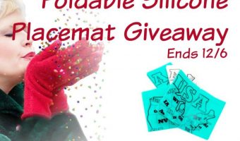 Foldable Silicone Placemat Giveaway