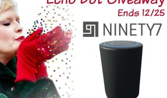 VAUX Portable Speaker for Echo Dot Giveaway