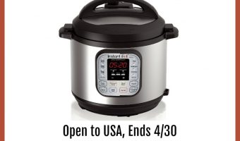 Instant Pot Pressure Cooker Giveaway