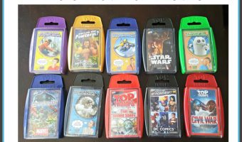 Your Choice of 5 Game Decks from Top Trumps