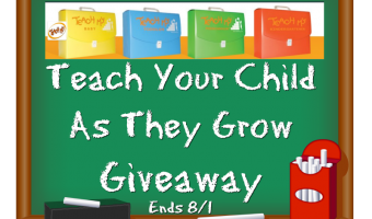 Teach Your Child As They Grow Giveaway