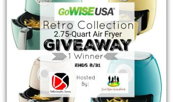 GoWISE USA Retro Collection Air Fryer Giveaway