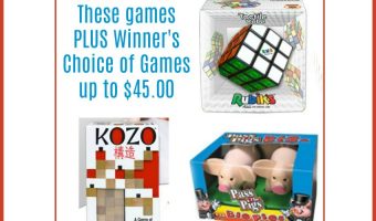 Family Game Stash AND Winner’s Choice from Winning Moves Games
