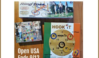 Win this multi Game Set from Funsparks Games