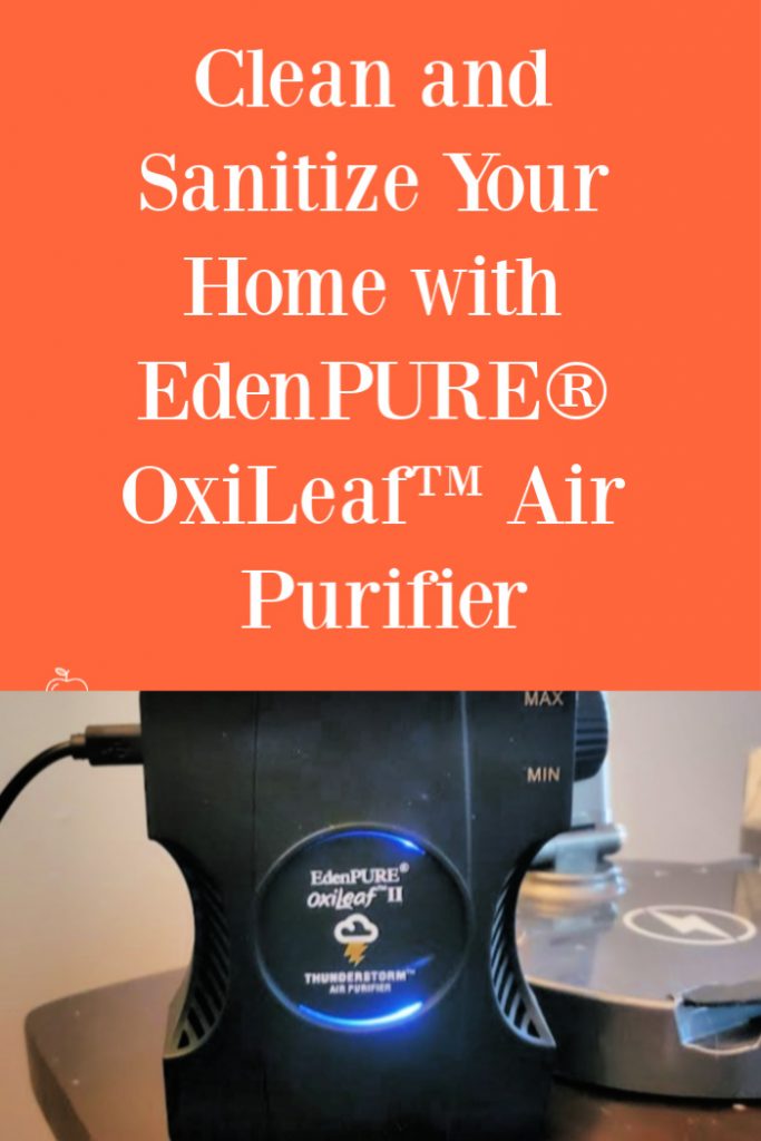 EdenPURE® OxiLeaf™ Air Purifier Simply Sherryl