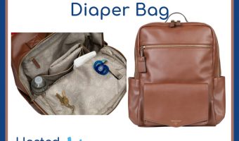 TWELVElittle Peek-A-Boo Backpack Diaper Bag