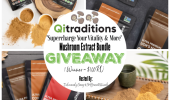 Qi Traditions Mushroom Extracts Bundle Giveaway