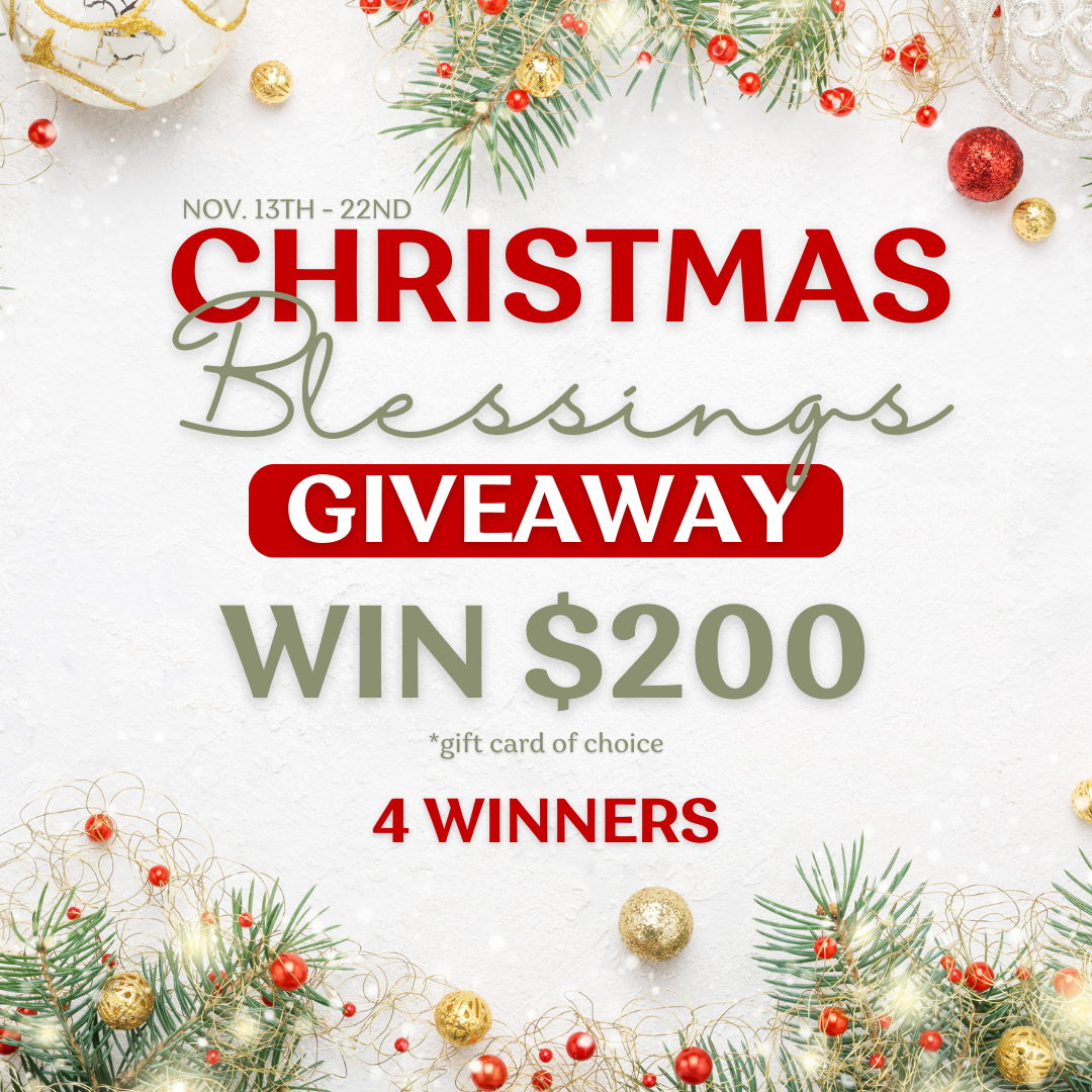 Christmas Blessings Giveaway